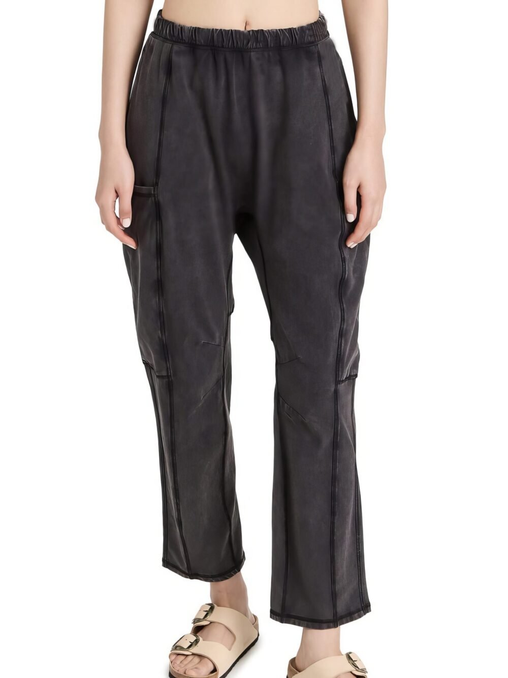 Pants Loose Pocket Zipper Casual Pants for Women - Image 2